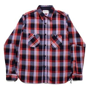 Stylish Red and Black Plaid Men's Shirt